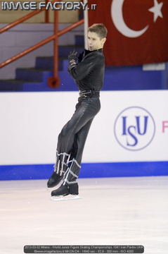 2013-03-02 Milano - World Junior Figure Skating Championships 1041 Ivan Pavlov UKR